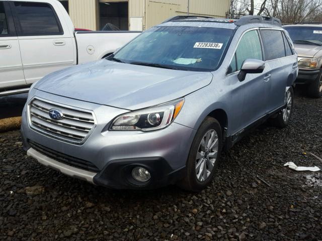 4S4BSBLC5F3213839 - 2015 SUBARU OUTBACK 2. SILVER photo 2