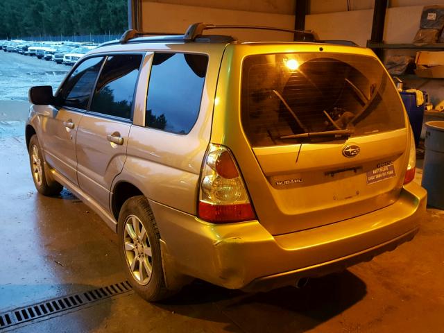 JF1SG65648H726774 - 2008 SUBARU FORESTER 2 GOLD photo 3