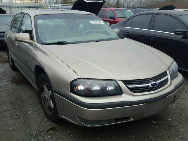 2G1WH55K529234193 - 2002 CHEVROLET IMPALA LS TAN photo 1