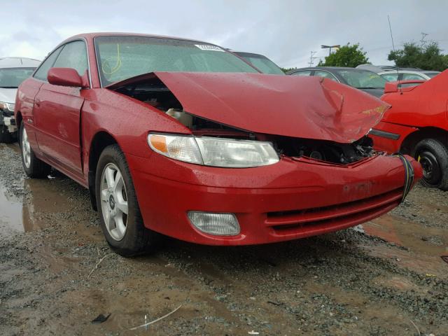 2T1CF22P1YC344293 - 2000 TOYOTA CAMRY SOLA RED photo 1