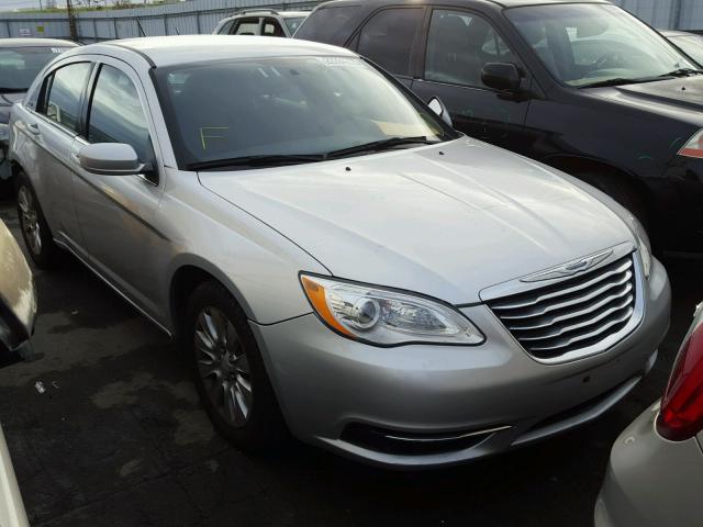 1C3CCBAB8CN319898 - 2012 CHRYSLER 200 LX SILVER photo 1