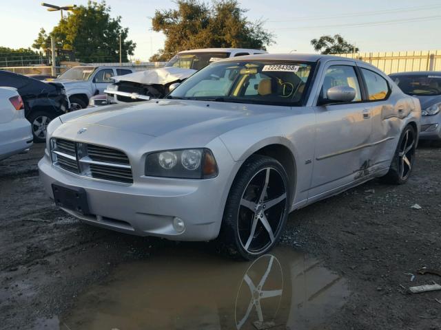 2B3CA3CV0AH226184 - 2010 DODGE CHARGER SX SILVER photo 2