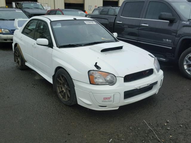 JF1GD70675L504668 - 2005 SUBARU IMPREZA WR WHITE photo 1