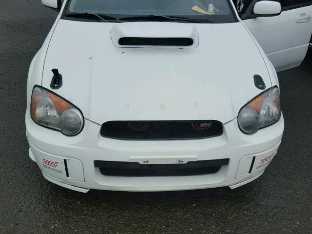 JF1GD70675L504668 - 2005 SUBARU IMPREZA WR WHITE photo 7