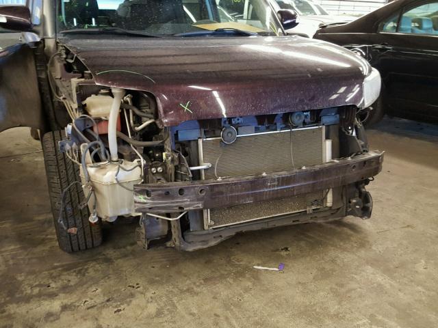 JTLKE50E581017101 - 2008 SCION XB PURPLE photo 9