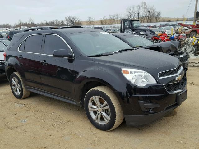 2GNALBEK6E6162643 - 2014 CHEVROLET EQUINOX LT BLACK photo 1