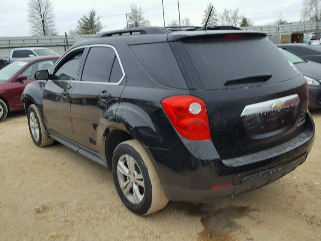 2GNALBEK6E6162643 - 2014 CHEVROLET EQUINOX LT BLACK photo 3