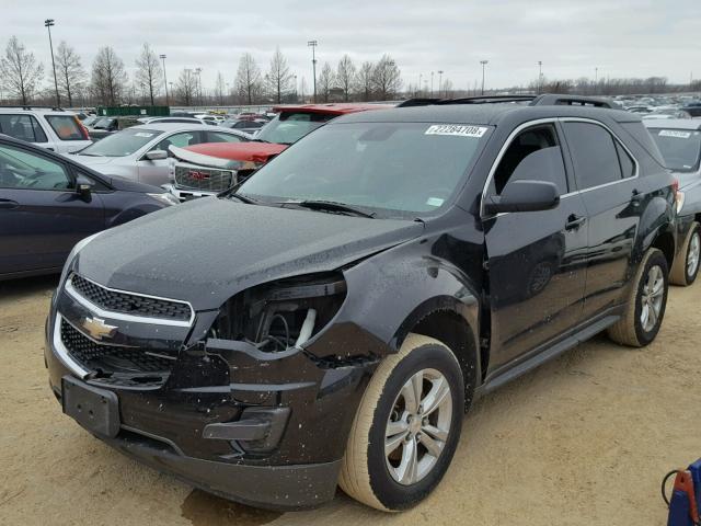 2GNALBEK6E6162643 - 2014 CHEVROLET EQUINOX LT BLACK photo 9