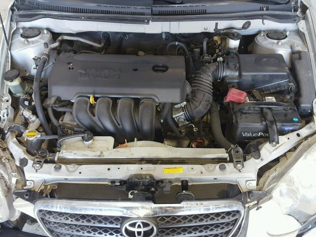 1NXBR32E27Z906433 - 2007 TOYOTA COROLLA CE GRAY photo 7