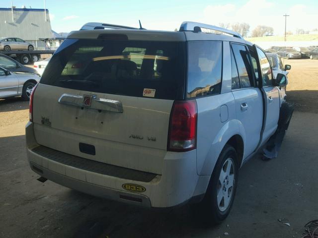 5GZCZ63436S896505 - 2006 SATURN VUE WHITE photo 4