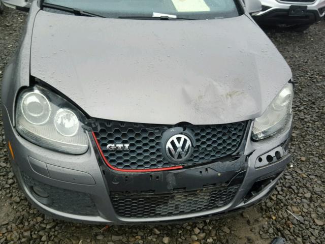 WVWFV71K46W081112 - 2006 VOLKSWAGEN NEW GTI CHARCOAL photo 7