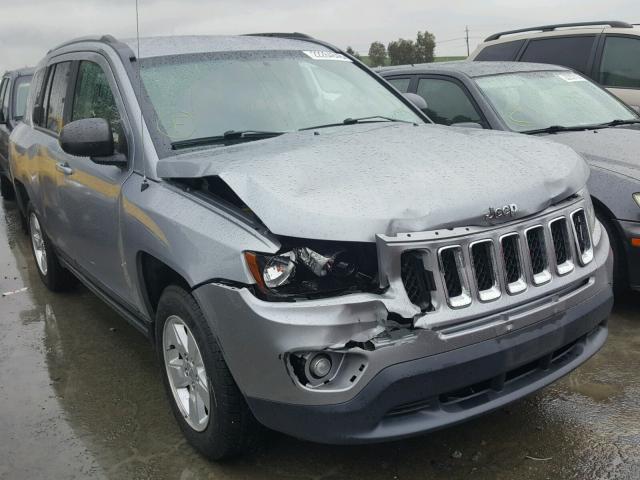 1C4NJCBA3ED800690 - 2014 JEEP COMPASS SP SILVER photo 1