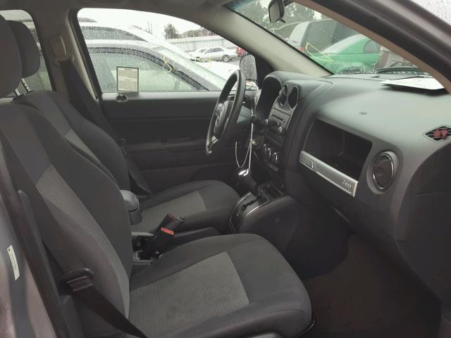 1C4NJCBA3ED800690 - 2014 JEEP COMPASS SP SILVER photo 5