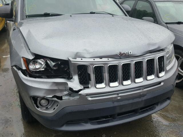 1C4NJCBA3ED800690 - 2014 JEEP COMPASS SP SILVER photo 9