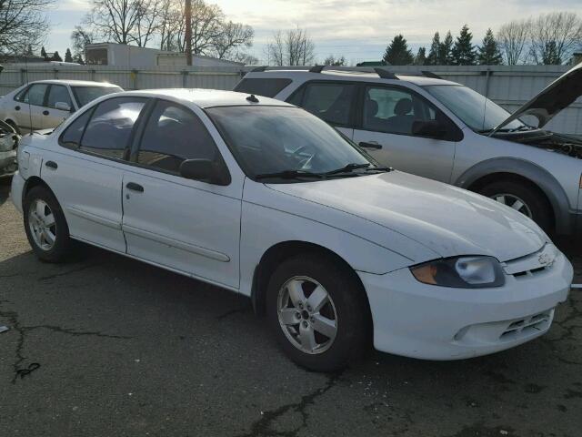 1G1JF52F747267255 - 2004 CHEVROLET CAVALIER L WHITE photo 1