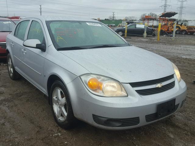 1G1AL55F767869192 - 2006 CHEVROLET COBALT LT SILVER photo 1