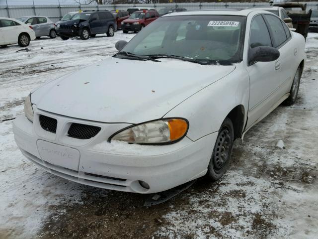 1G2NF52E04M648564 - 2004 PONTIAC GRAND AM S თეთრი ფოტო 2