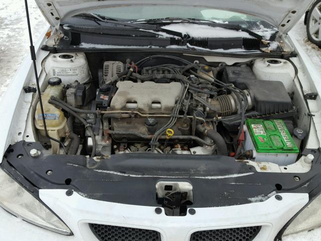 1G2NF52E04M648564 - 2004 PONTIAC GRAND AM S WHITE photo 7