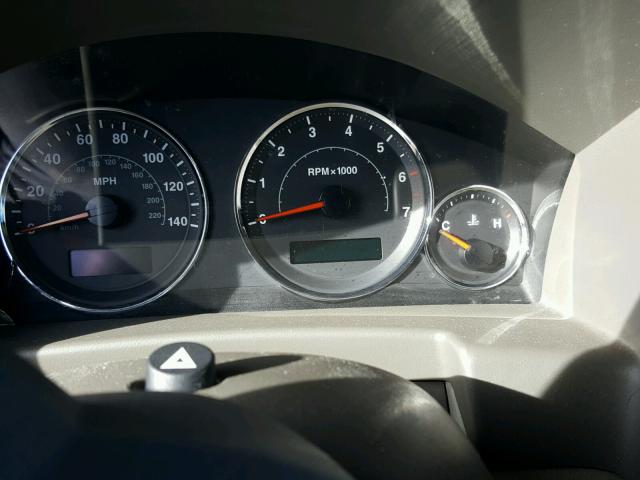 1J8HG48K87C545828 - 2007 JEEP COMMANDER ნაცრისფერი ფოტო 8