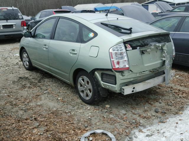 JTDKB20U787695890 - 2008 TOYOTA PRIUS GREEN photo 3