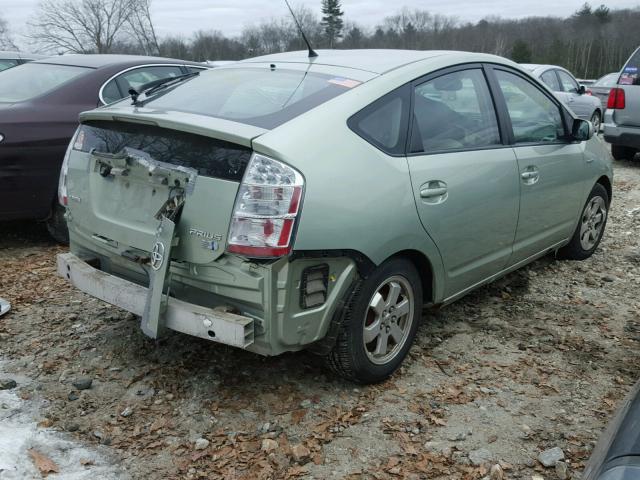 JTDKB20U787695890 - 2008 TOYOTA PRIUS GREEN photo 4