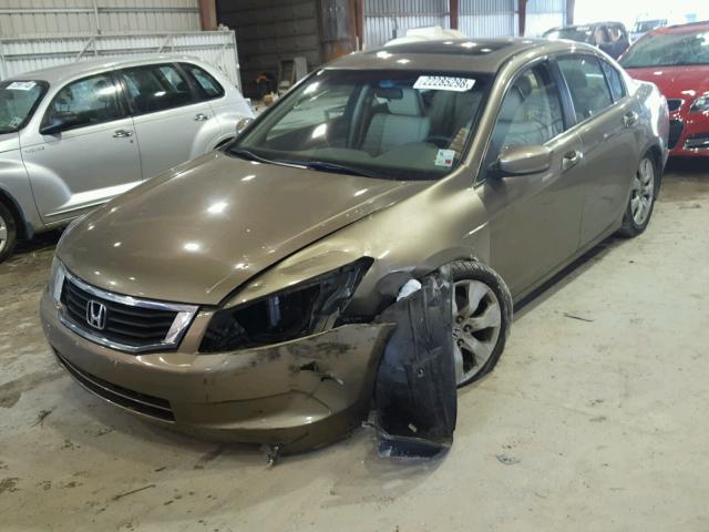 1HGCP2F71AA034549 - 2010 HONDA ACCORD EX GOLD photo 2