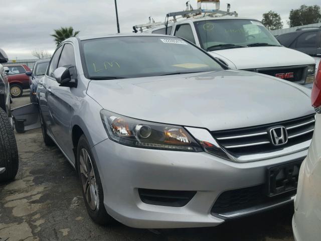 1HGCR2F30DA234933 - 2013 HONDA ACCORD LX SILVER photo 1