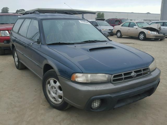 4S3BG6859V6644382 - 1997 SUBARU LEGACY OUT GREEN photo 1