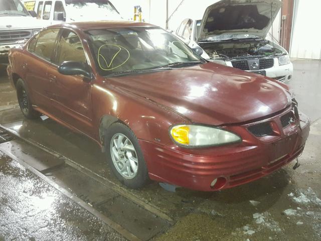 1G2NF52E23C288704 - 2003 PONTIAC GRAND AM S RED photo 1