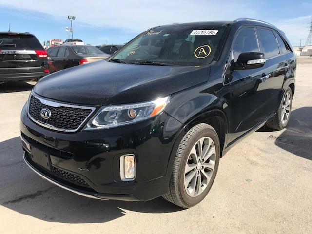 5XYKW4A7XFG613479 - 2015 KIA SORENTO SX BLACK photo 2