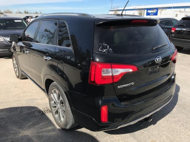 5XYKW4A7XFG613479 - 2015 KIA SORENTO SX BLACK photo 3