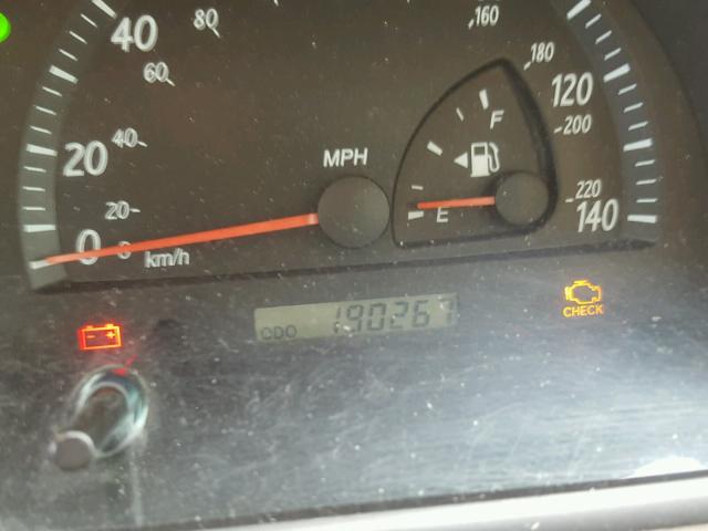 JTDBE32K720114221 - 2002 TOYOTA CAMRY LE წითელი ფოტო 8