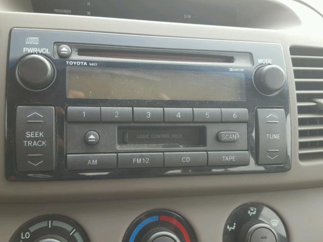 JTDBE32K720114221 - 2002 TOYOTA CAMRY LE წითელი ფოტო 9