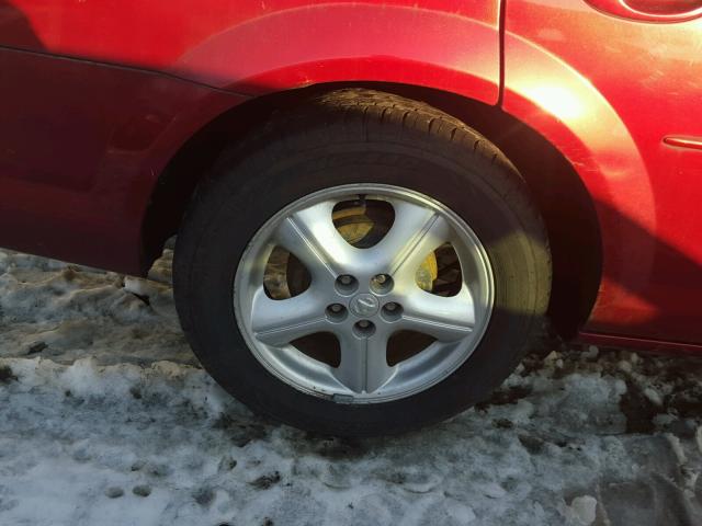 1B3EL46X95N653687 - 2005 DODGE STRATUS SX RED photo 9