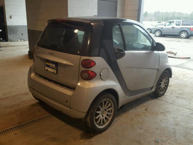 WMEEJ3BA8CK556786 - 2012 SMART FORTWO PUR SILVER photo 4