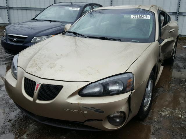 2G2WS522841188149 - 2004 PONTIAC GRAND PRIX GOLD photo 2