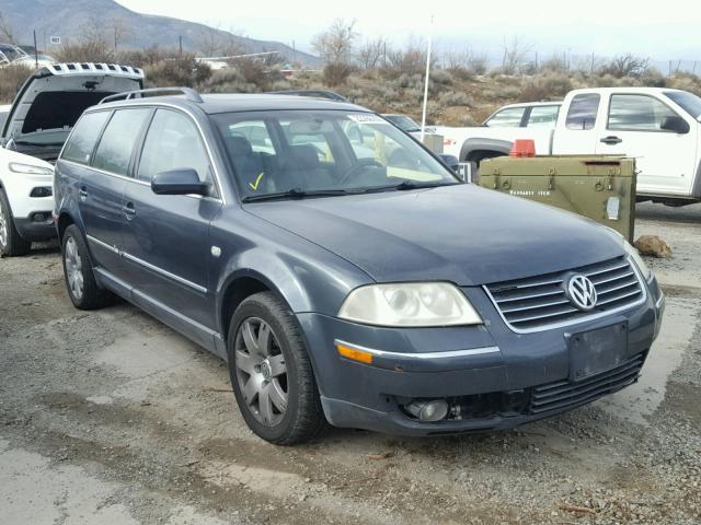 WVWYH63B03E217230 - 2003 VOLKSWAGEN PASSAT GLX BLUE photo 1