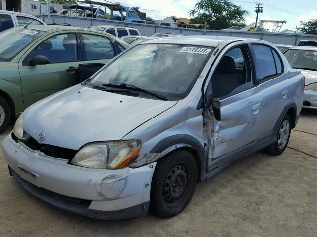 JTDBT123110152190 - 2001 TOYOTA ECHO SILVER photo 1