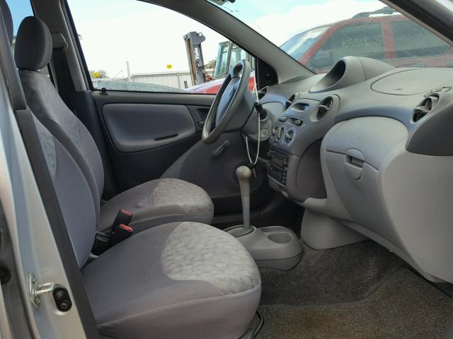 JTDBT123110152190 - 2001 TOYOTA ECHO SILVER photo 5