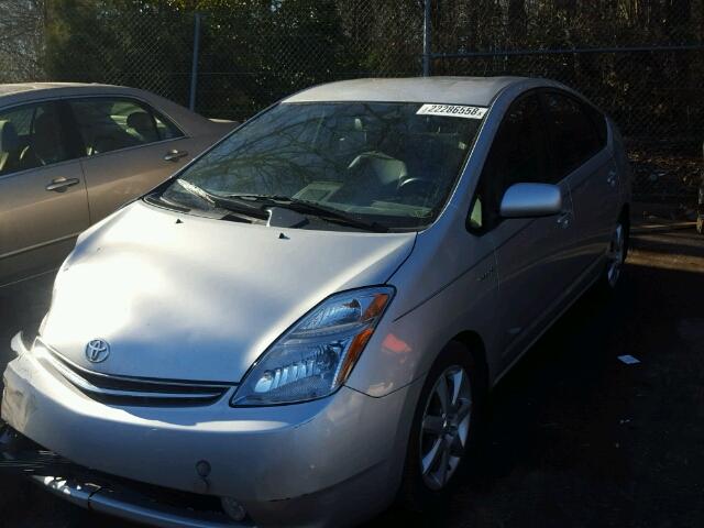 JTDKB20U783430863 - 2008 TOYOTA PRIUS SILVER photo 2