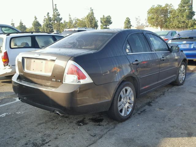 3FAFP08166R123657 - 2006 FORD FUSION SEL CHARCOAL photo 4