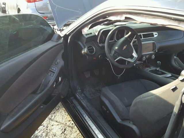 2G1FS1EW9D9209765 - 2013 CHEVROLET CAMARO SS Negro foto 9