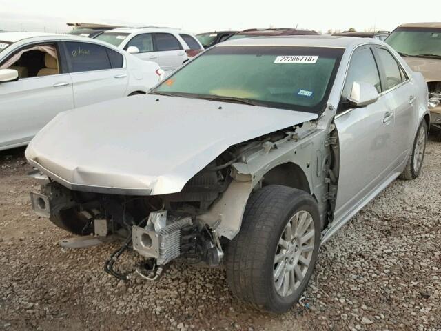 1G6DF5EG9A0138434 - 2010 CADILLAC CTS LUXURY SILVER photo 2