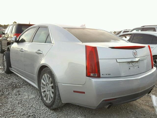 1G6DF5EG9A0138434 - 2010 CADILLAC CTS LUXURY SILVER photo 3