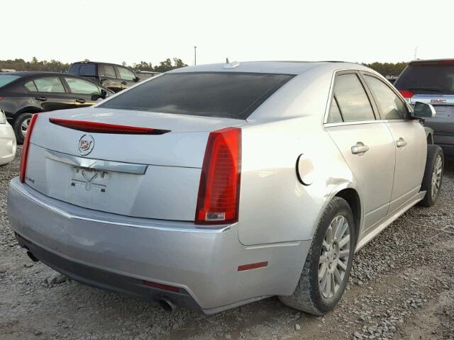 1G6DF5EG9A0138434 - 2010 CADILLAC CTS LUXURY SILVER photo 4