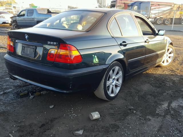 WBAAZ33453PH31383 - 2003 BMW 325 I GREEN photo 4