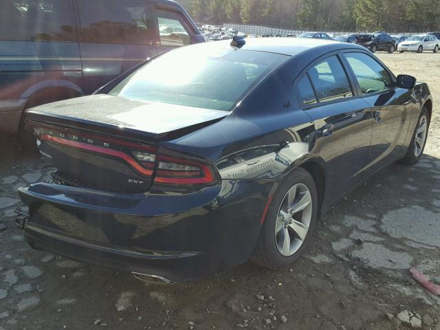 2C3CDXHG6GH355308 - 2016 DODGE CHARGER SX BLACK photo 4