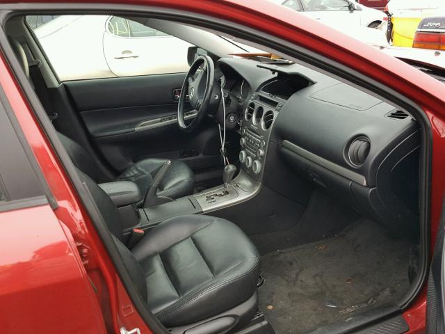1YVHP80D255M10058 - 2005 MAZDA 6 S Bordeaux Foto 5