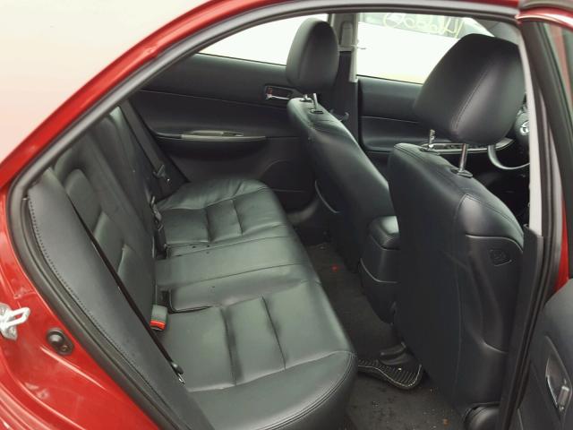 1YVHP80D255M10058 - 2005 MAZDA 6 S Bordeaux Foto 6