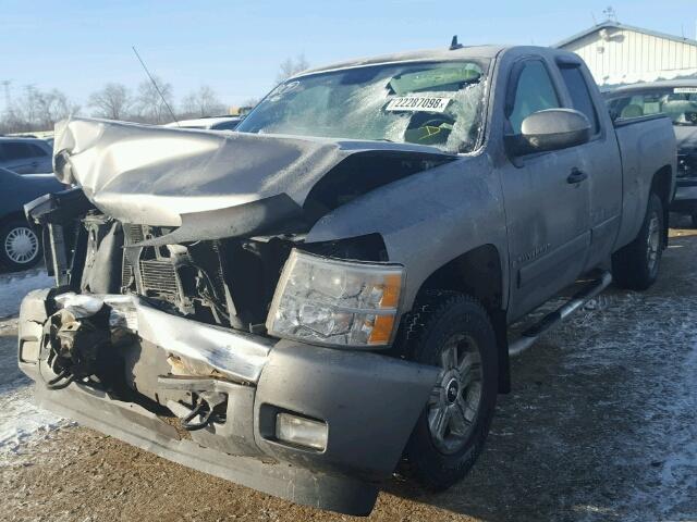 2GCEK19J571627597 - 2007 CHEVROLET SILVERADO GRAY photo 2